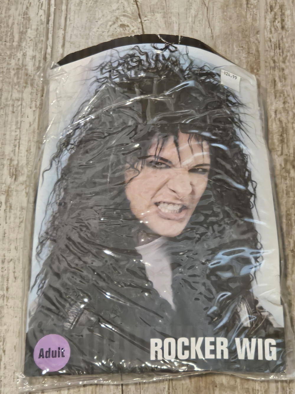 Adult Rocker Wig - Black